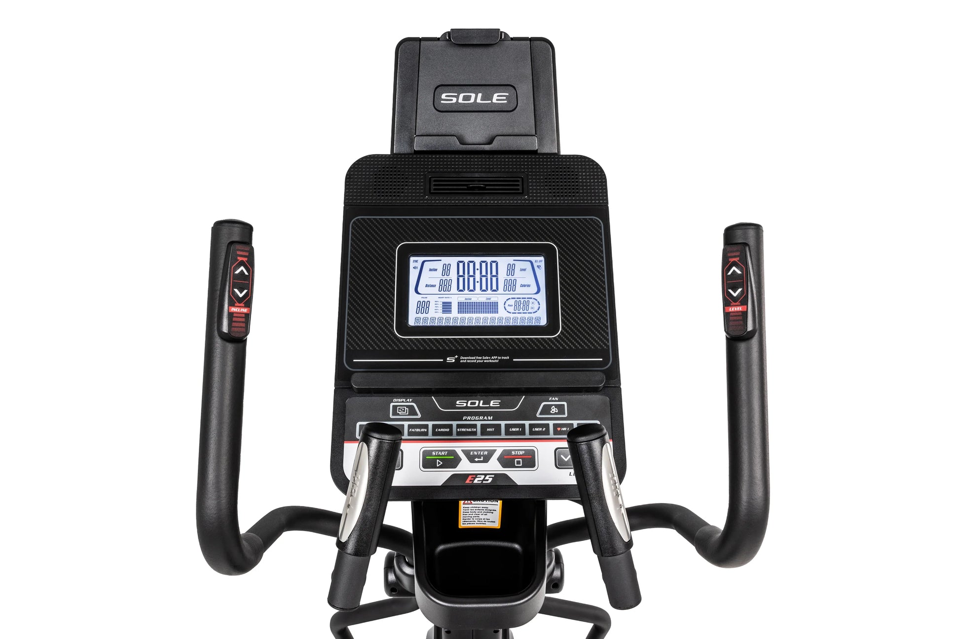 Sole FitnessSole Fitness E25 Elliptical Cross TrainerOutdoor Action