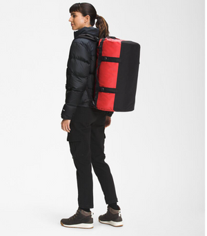 The North Face Base Camp Duffel - Small Red side model