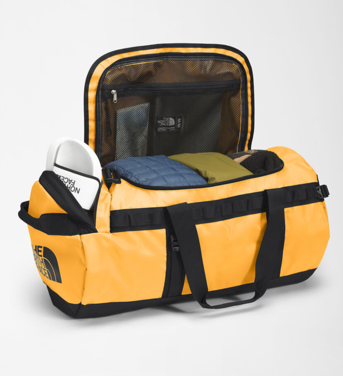 North face duffel bag 2025 medium yellow