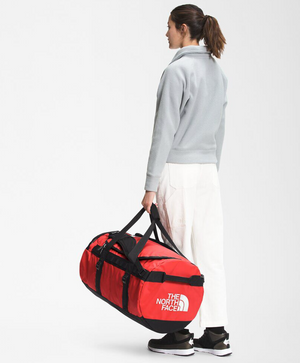The North Face Base Camp Duffel - Medium model image - back red