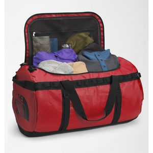 The North Face Base Camp Duffel - Extra Large red opened