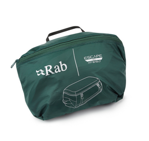 RAB Escape Kit Bag 90L duffel packed 