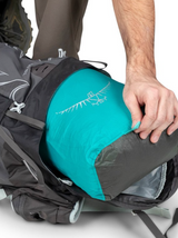 Osprey Talon 44 Backpack Outdoor Action Stealth Black- main compartment