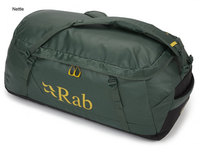 RAB Escape Kit Bag 70L angle nettle green