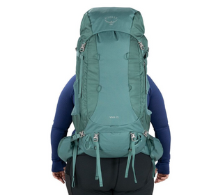 Osprey Viva 65 EF Women's backpack - Outdoor Action - model back