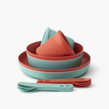 Sea to Summit Passage 2 Person Dinnerware Set- 14 Piece Outdoor Action- Product Overview