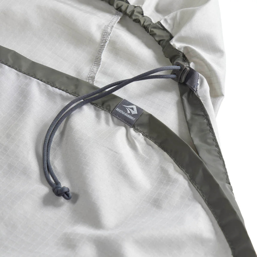 Sea to Summit Silk Blend Sleeping Bag Liner Outdoor Action Metric Grey- cord