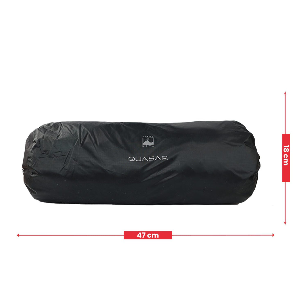 Terra Nova Quasar Tent Outdoor Action- Stuff Sack Dimension