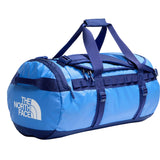 The North Face Base Camp Duffel - Medium in Active Blue/Bold Blue - three-quarter