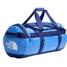 The North Face Base Camp Duffel - Medium in Active Blue/Bold Blue - three-quarter
