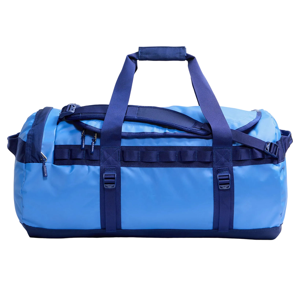 The North Face Base Camp Duffel - Medium in Active Blue/Bold Blue - side