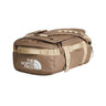 The North Face Base Camp Voyager Duffel 32L in Garnet/Timeless Taupe - front