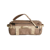 The North Face Base Camp Voyager Duffel 32L in Garnet/Timeless Taupe - side