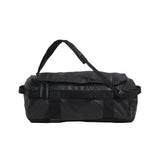 The North Face Base Camp Voyager Duffel 32L in TNF Black/Asphalt Grey - side