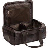 The North Face Base Camp Voyager Duffel 42L in Dark Chestnut/Garnet - interior