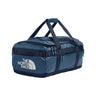 The North Face Base Camp Voyager Duffel 62L Shady Blue/Summit Navy Front Angle