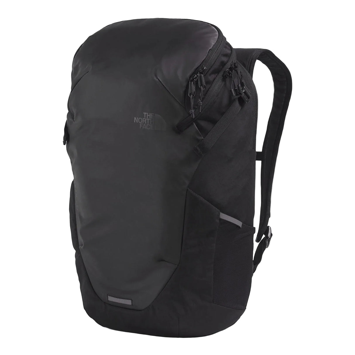 The North Face Kaban LTE Backpack 27L being worn for daily commute, demonstrating comfortable carry and urban versatility