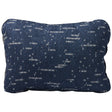 Thermarest Compressible Pillow Outdoor Action Warp Speed Print- Front