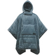 Thermarest Honcho Poncho Outdoor Action Blue Woven Print- Front