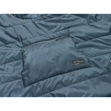 Thermarest Honcho Poncho Outdoor Action Blue Woven Print- Pocket