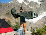 Thermarest Hyperion 0c Sleeping Bag Outdoor Action- In use