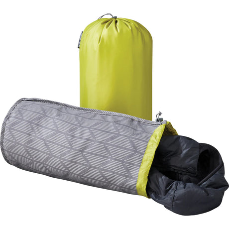 Thermarest Stuff Sack Pillow - Limon/Grey Outdoor Action- Product Preview