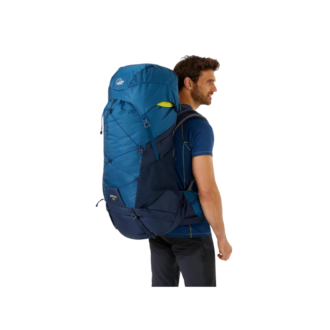 Lowe AlpineLowe Alpine Sirac 65L Hiking BackpackOutdoor Action