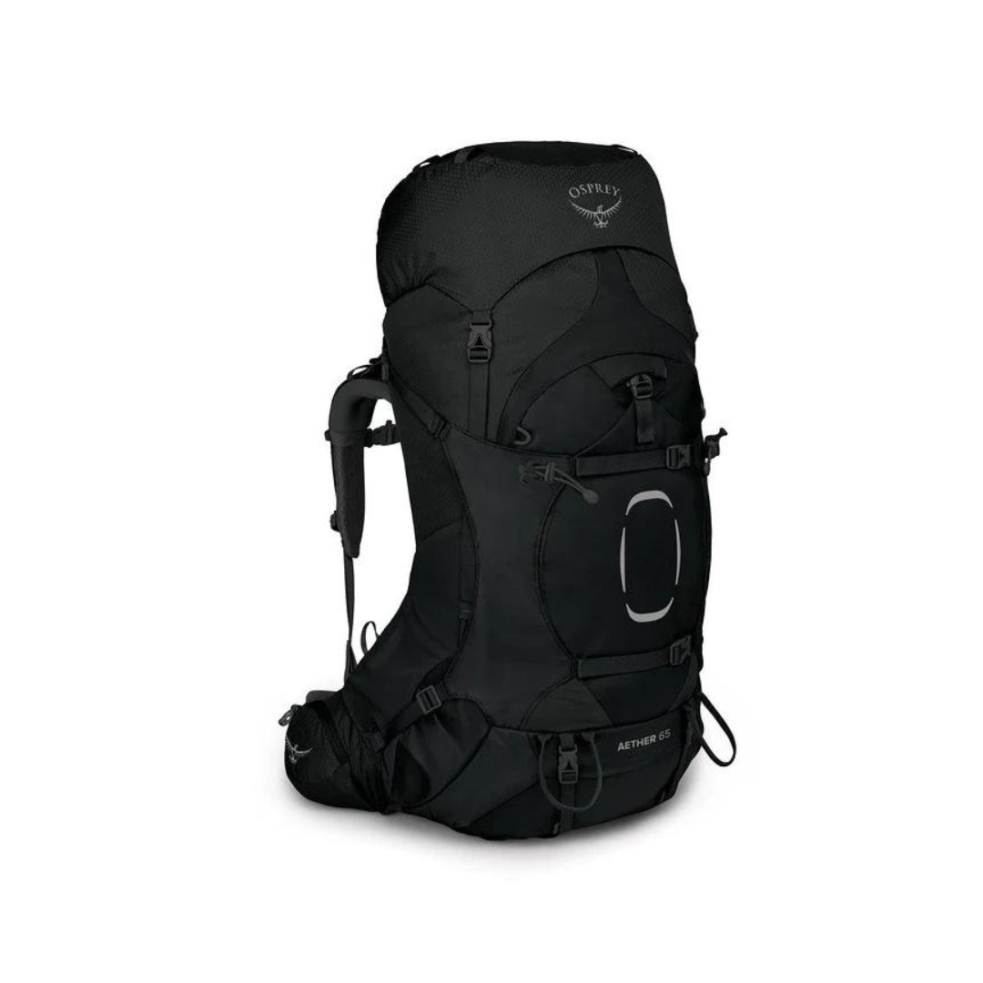 Osprey Aether 65 Backpack Black Front