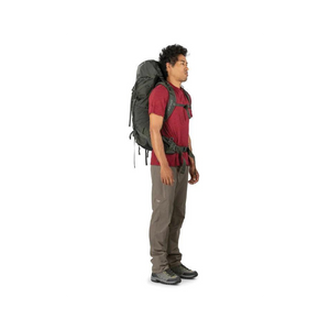 Osprey Kestrel 48 Backpack person wearing side