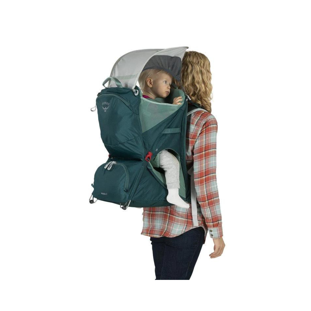 Osprey Poco LT Child Carrier Outdoor Action NZ