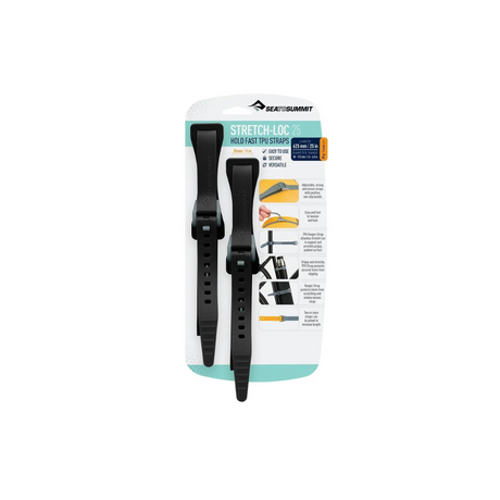 Sea To SummitSea to Summit Stretch-Loc TPU Straps - 2 PackOutdoor Action
