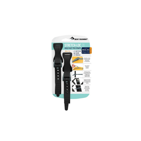 Sea To SummitSea to Summit Stretch-Loc TPU Straps - 2 PackOutdoor Action