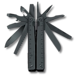 Victorinox Swisstool BS ruler with various tools front view