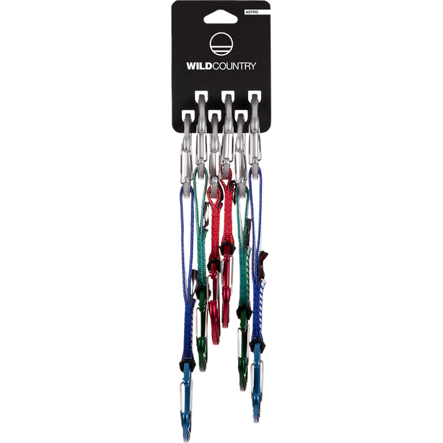 Wild Country Climbing Astro Quickdraw 6 Pack Trad Outdoor Action Uni - Set