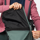 Wild Country Climbing Crag Hauler 25 Backpack Outdoor Action Black/Marsh - Roll top closure