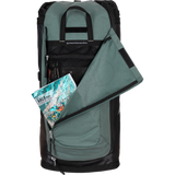 Wild Country Climbing Crag Hauler 40 Backpack Outdoor Action Black/Marsh - Generous compartment front pocket