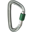 Wild Country Climbing EOS Screwgate Carabiner Outdoor Action Gunmetal/Green - Side