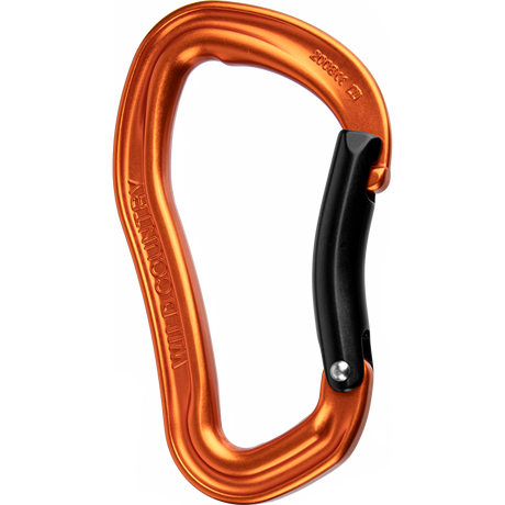 Wild Country Climbing Electron Bent Gate Carabiner - front view