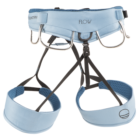 Wild Country Climbing Flow 2.0 Women's Harness Outdoor Action Deepwater/Petrol - Back