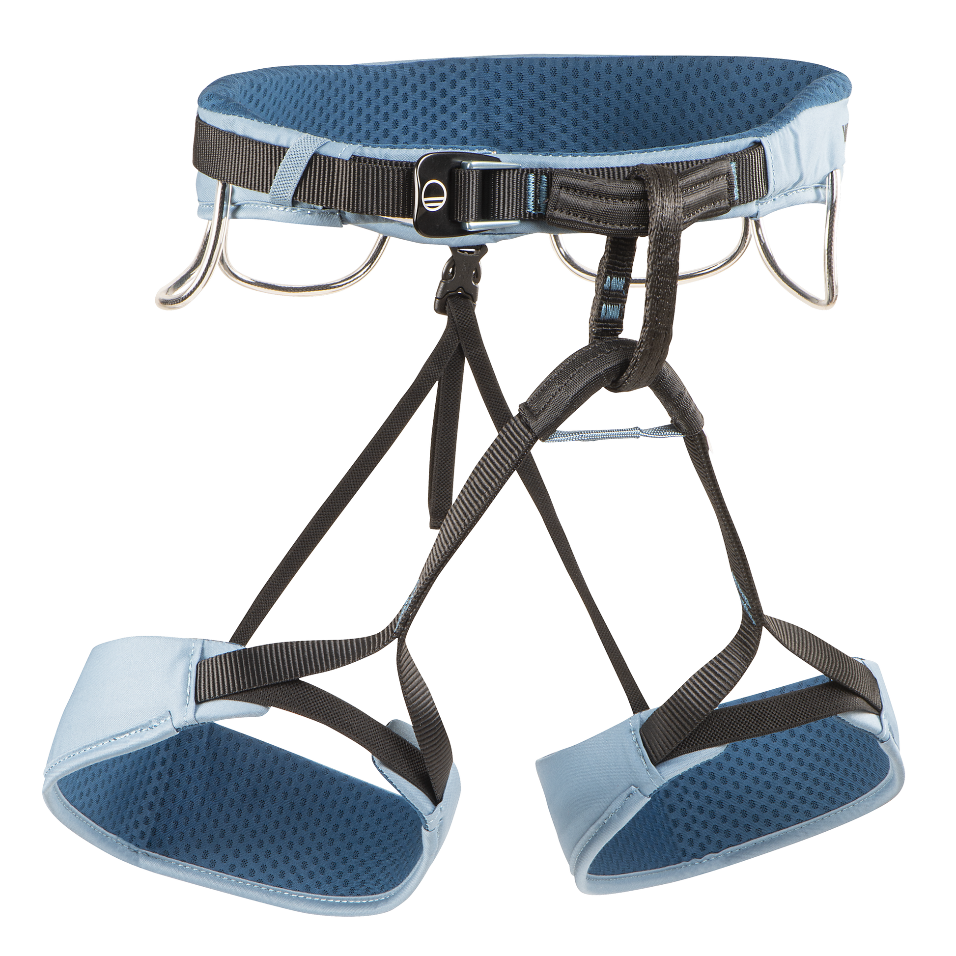 Wild Country Climbing Flow 2.0 Women's Harness Outdoor Action Deepwater/Petrol - Front
