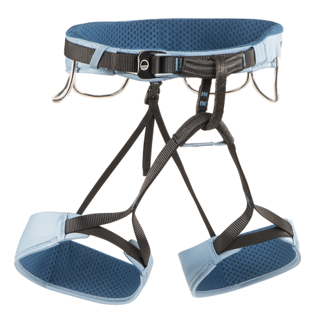 Wild Country Climbing Flow 2.0 Women's Harness Outdoor Action Deepwater/Petrol - Front