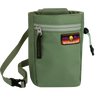 Wild Country Climbing Flow Chalk Bag Outdoor Action Green Ivy - Front Angled