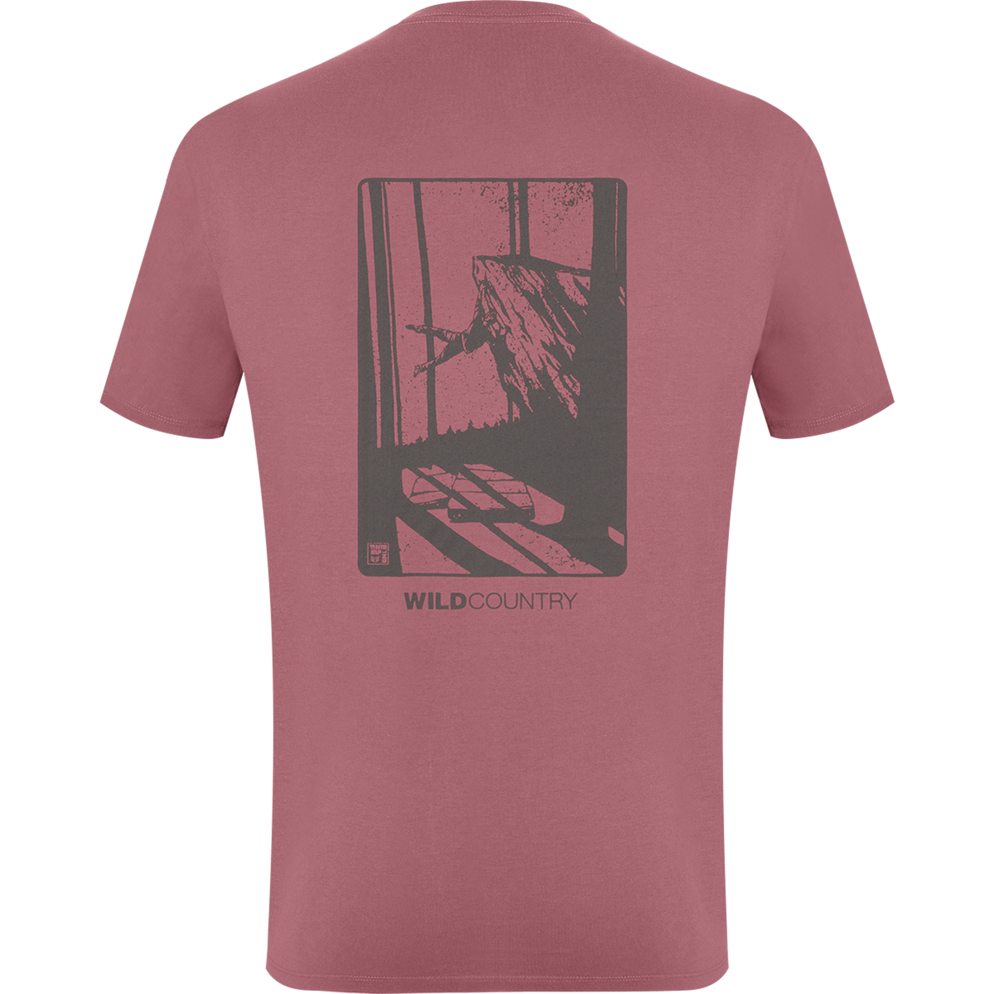 Wild Country Climbing Flow Men's T-Shirt Mallow - Back