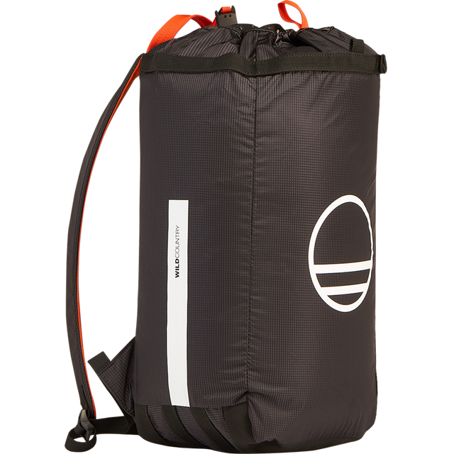 Wild Country Climbing Mosquito Backpack Black Front Angle View