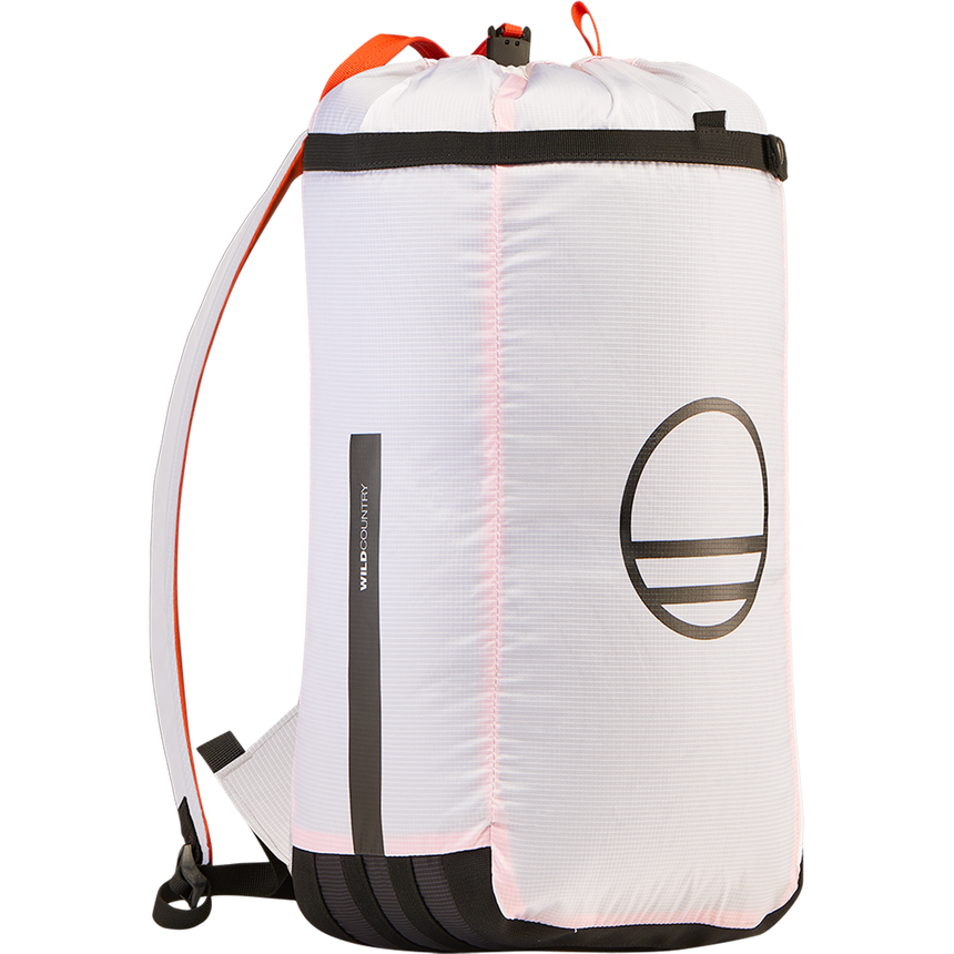 Wild Country Climbing Mosquito Backpack White Front Angle View 
