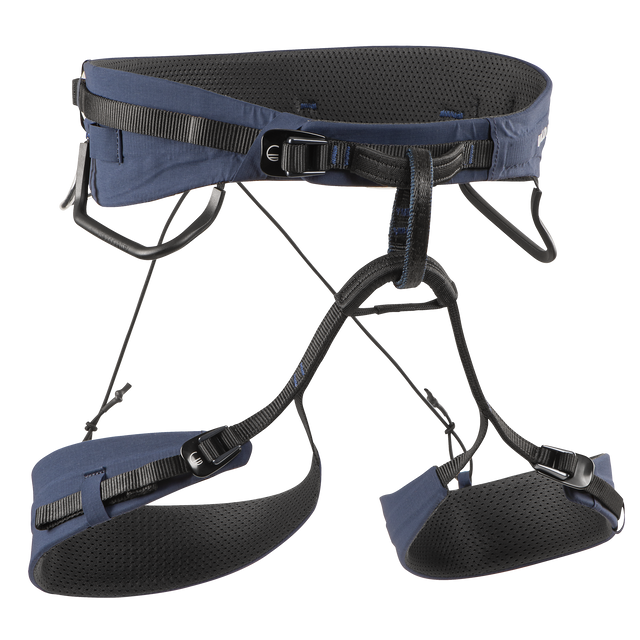 Wild Country Climbing Mosquito Pro Harness Outdoor Action Navy - Front Angled