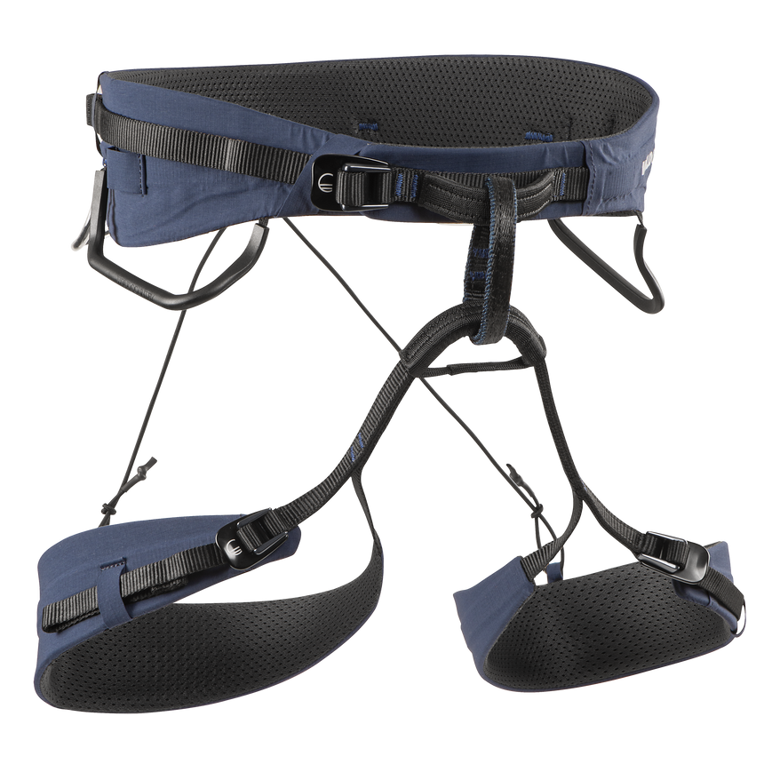 Wild Country Climbing Mosquito Pro Harness Outdoor Action Navy - Front Angled