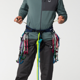 Wild Country Climbing Mosquito Pro Harness Outdoor Action Navy - Front gear loops