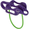 Wild Country Climbing Pro Guide Lite Belay - front angle view purple / green