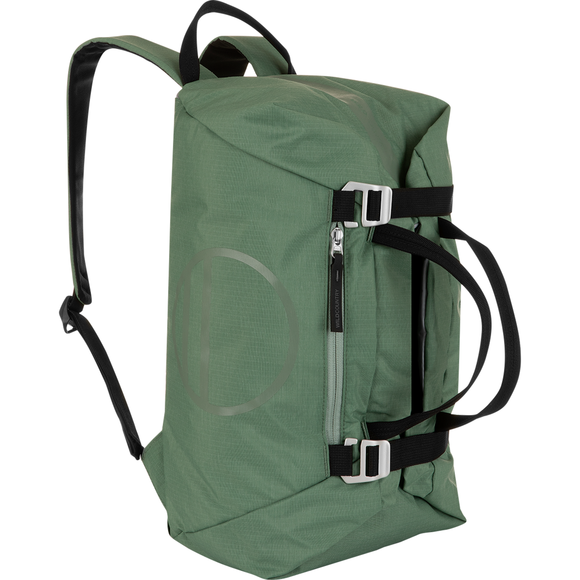 Wild Country Climbing Rope Bag Green Ivy - Front Angle